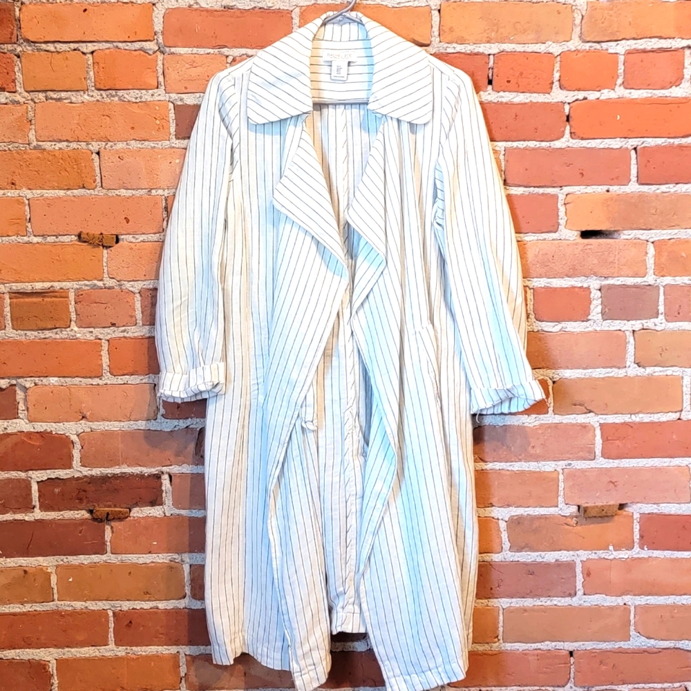 Striped Duster- Worn Once